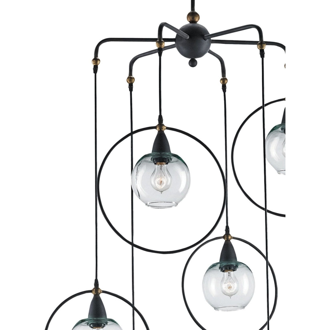 Moorsgate Black Multi-Pendant