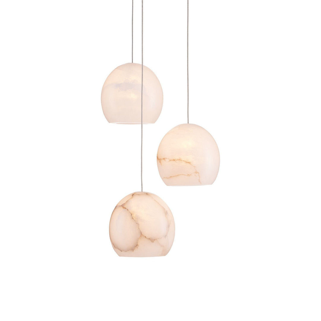 Lazio 3-Light Round Multi-Drop Pendant