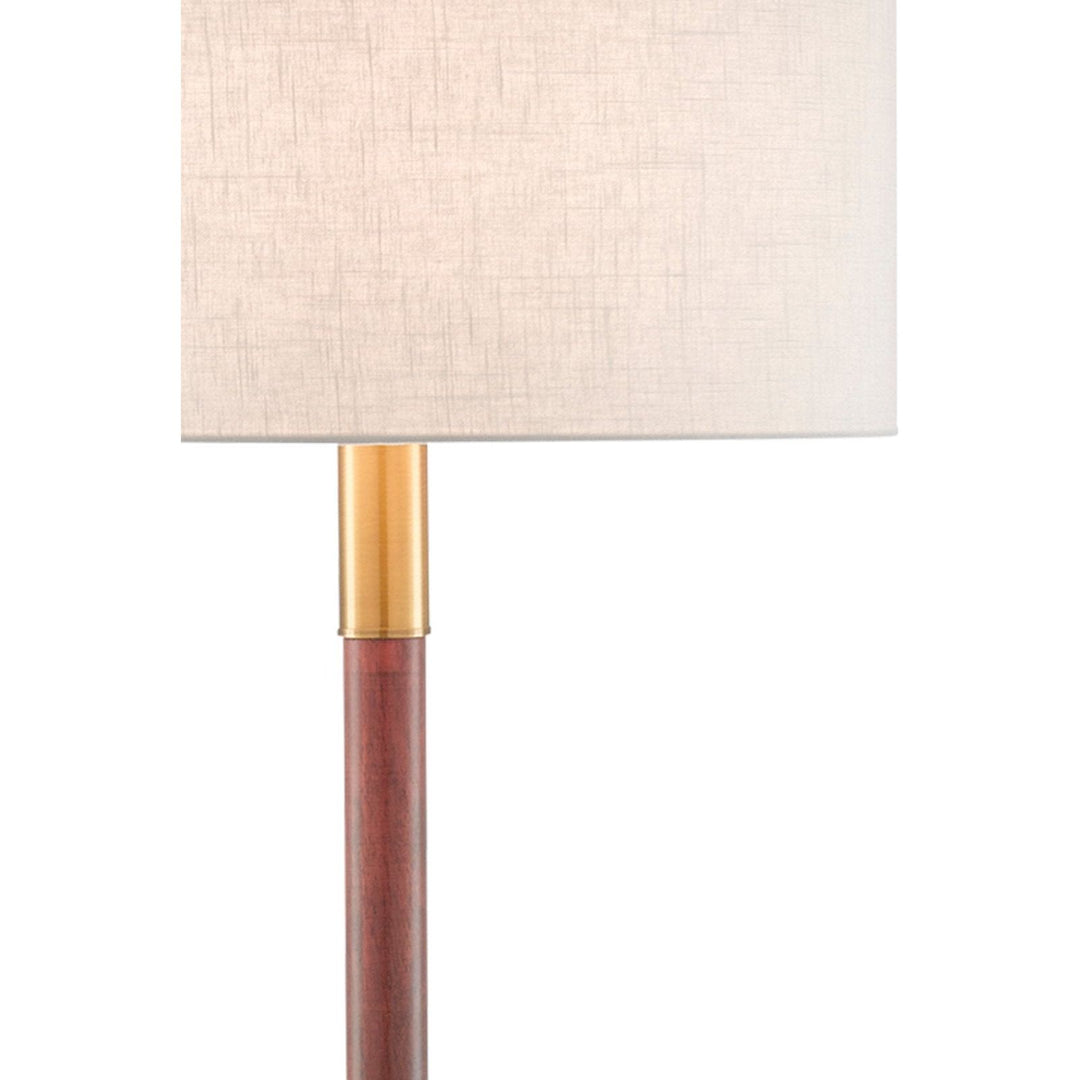 Bravo Mahogany Floor Lamp