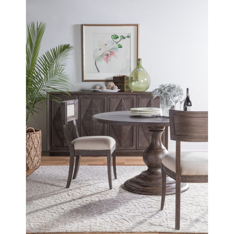 Dining Tables Axiom Round Dining Table - Antico