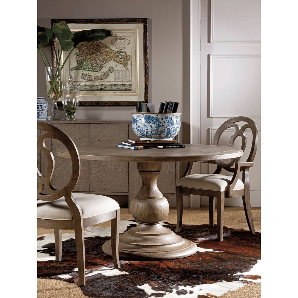 Dining Tables Axiom Round Dining Table - Grigio
