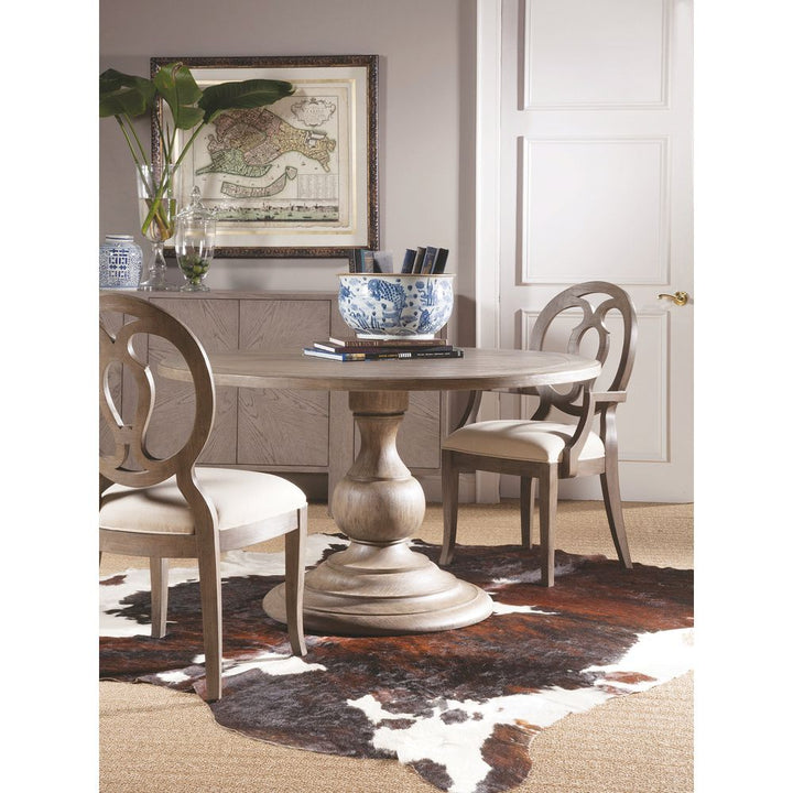 Axiom Round Dining Table - Grigio