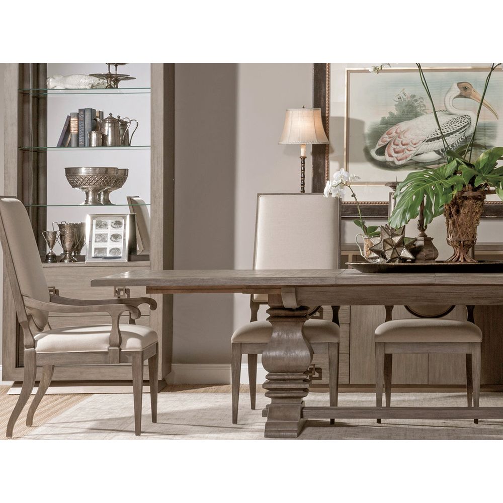 Axiom Rectangular Dining Table - Grigio