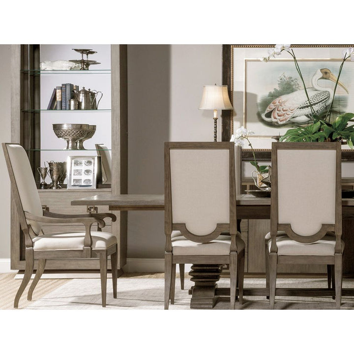 Axiom Rectangular Dining Table - Grigio