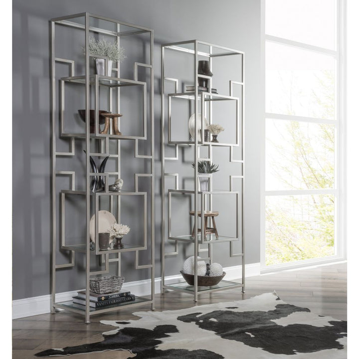 Bookcases & Etageres Suspension Slim Etagere - Silver Leaf