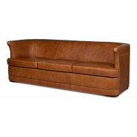 Mcmillan Distilled Leather Sofa