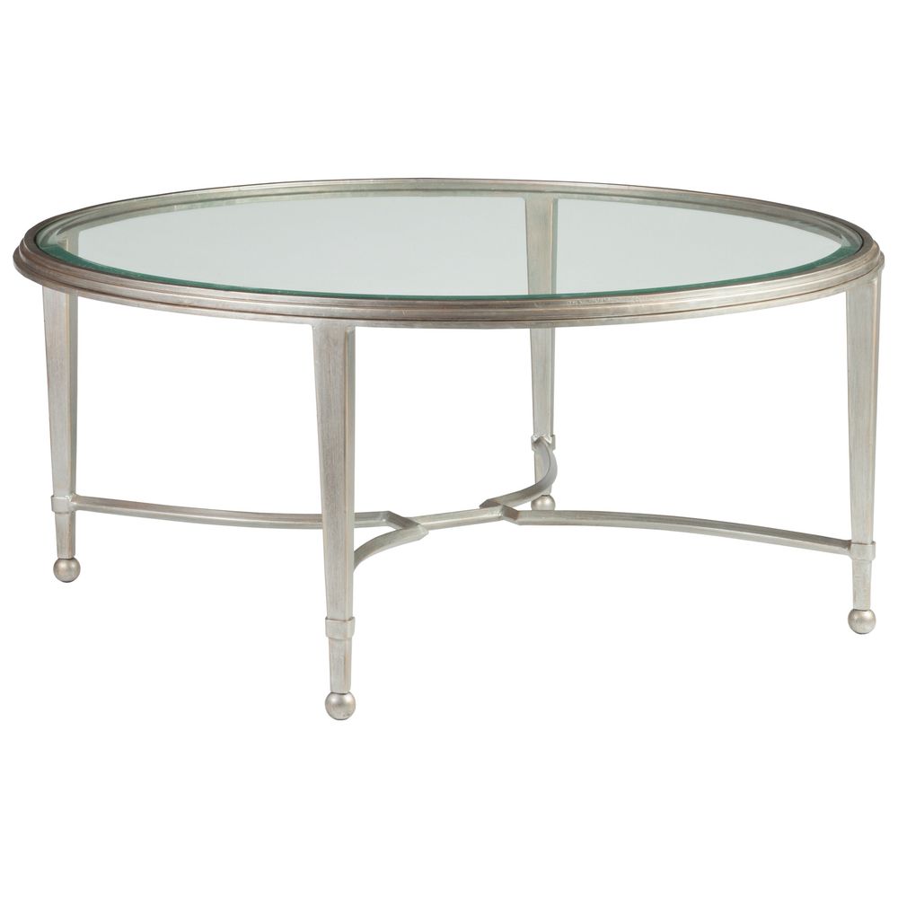 Coffee Tables Sangiovese Round Cocktail Table - Argento