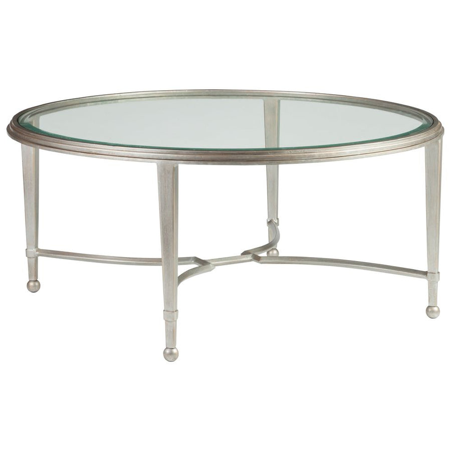 Coffee Tables Sangiovese Round Cocktail Table - Argento