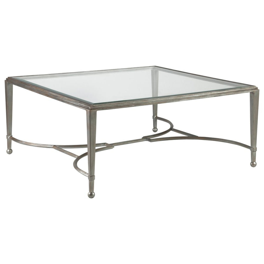 Coffee Tables Sangiovese Square Cocktail Table - Argento