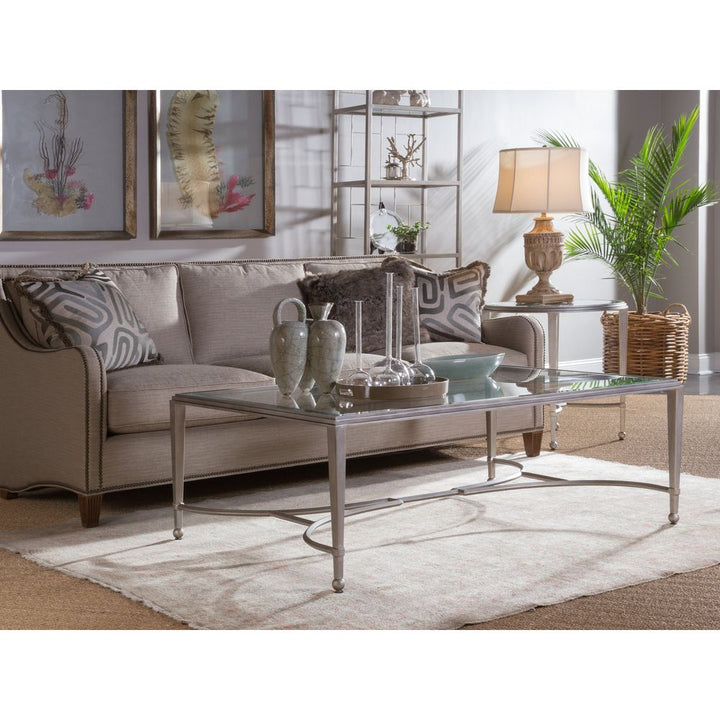 Coffee Tables Sangiovese Large Rectangular Cocktail Table - Argento