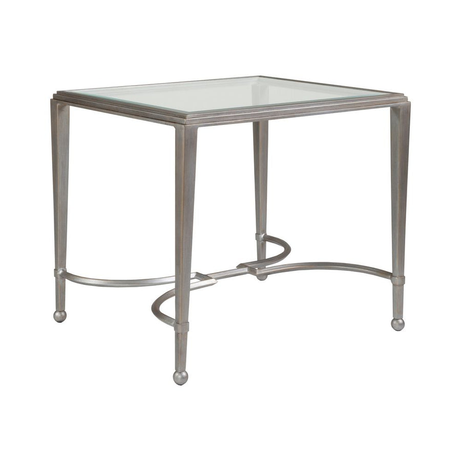 Side Tables Sangiovese Rectangular End Table - Argento