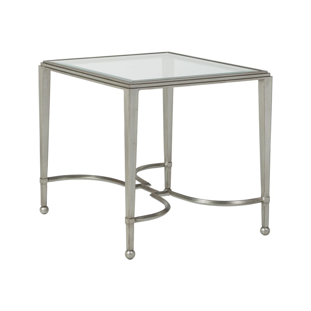 Side Tables Sangiovese Rectangular End Table - Silver Leaf