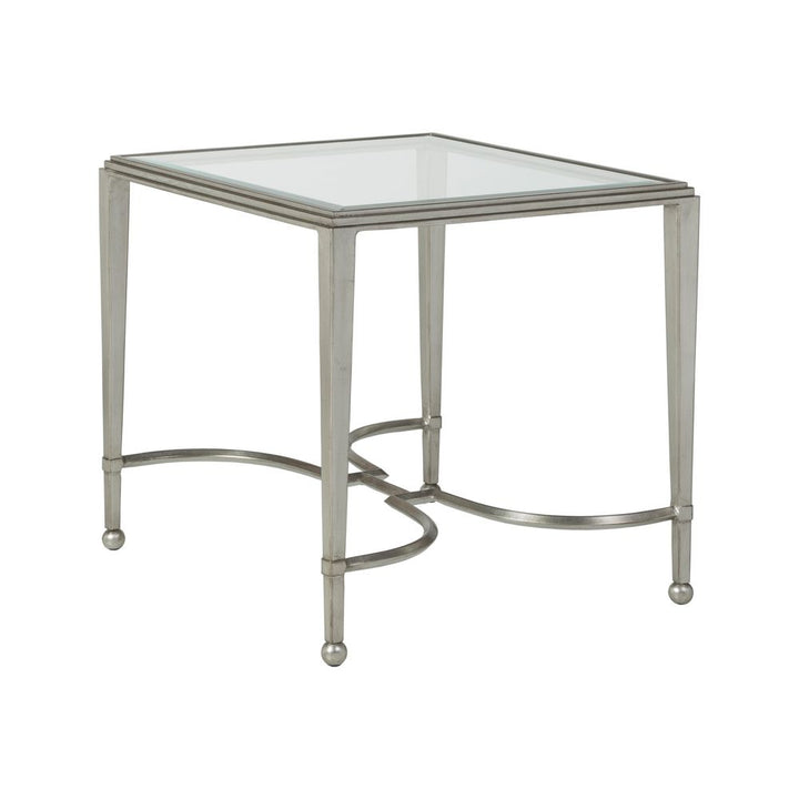 Side Tables Sangiovese Rectangular End Table - Silver Leaf