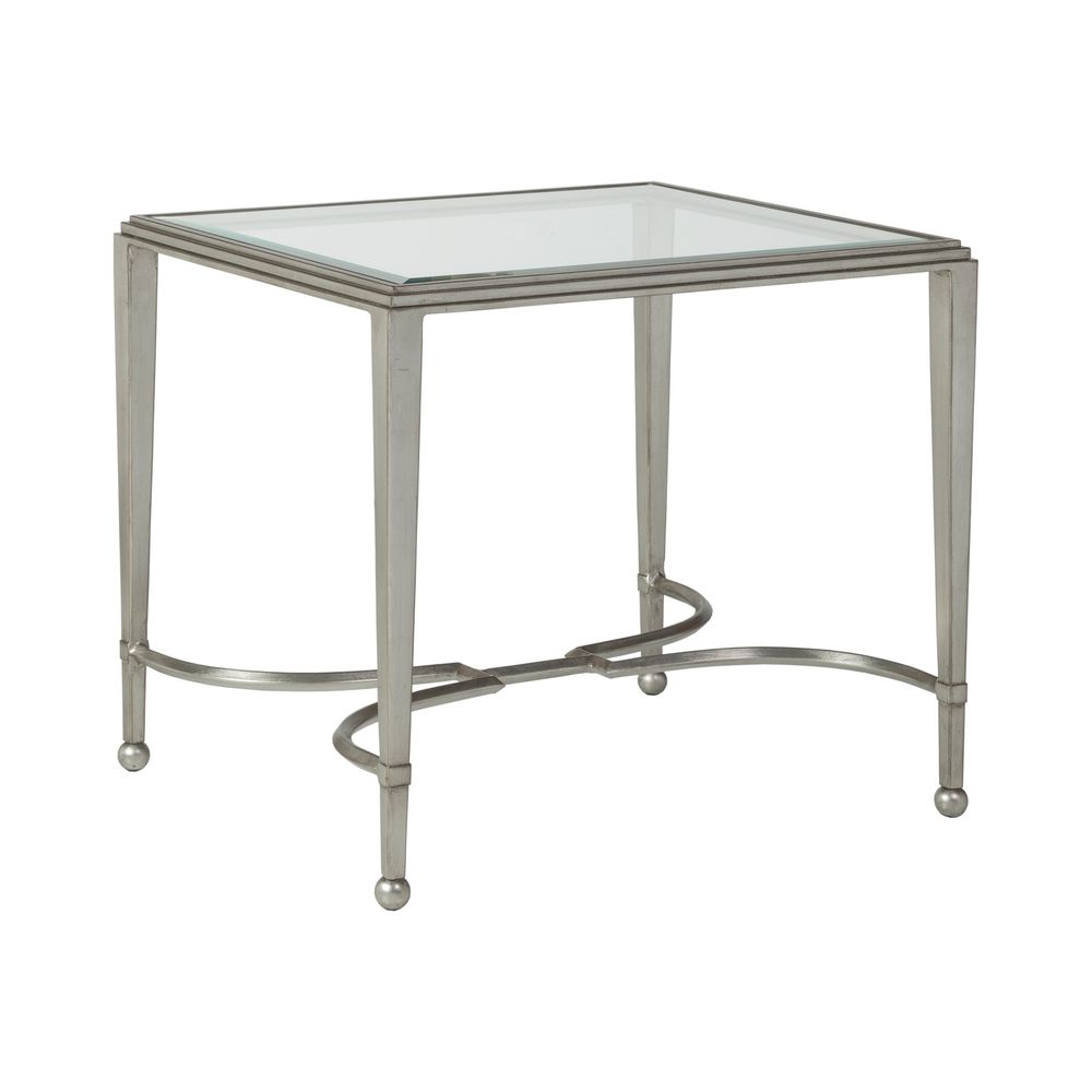Side Tables Sangiovese Rectangular End Table - Silver Leaf
