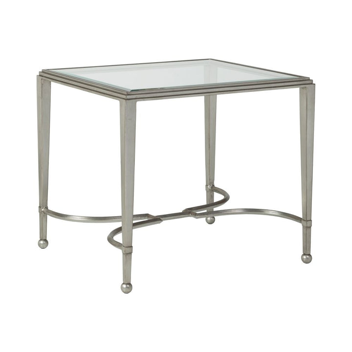 Side Tables Sangiovese Rectangular End Table - Silver Leaf