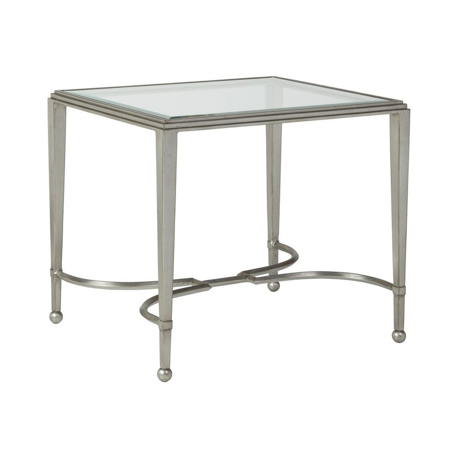 Side Tables Sangiovese Rectangular End Table - Silver Leaf