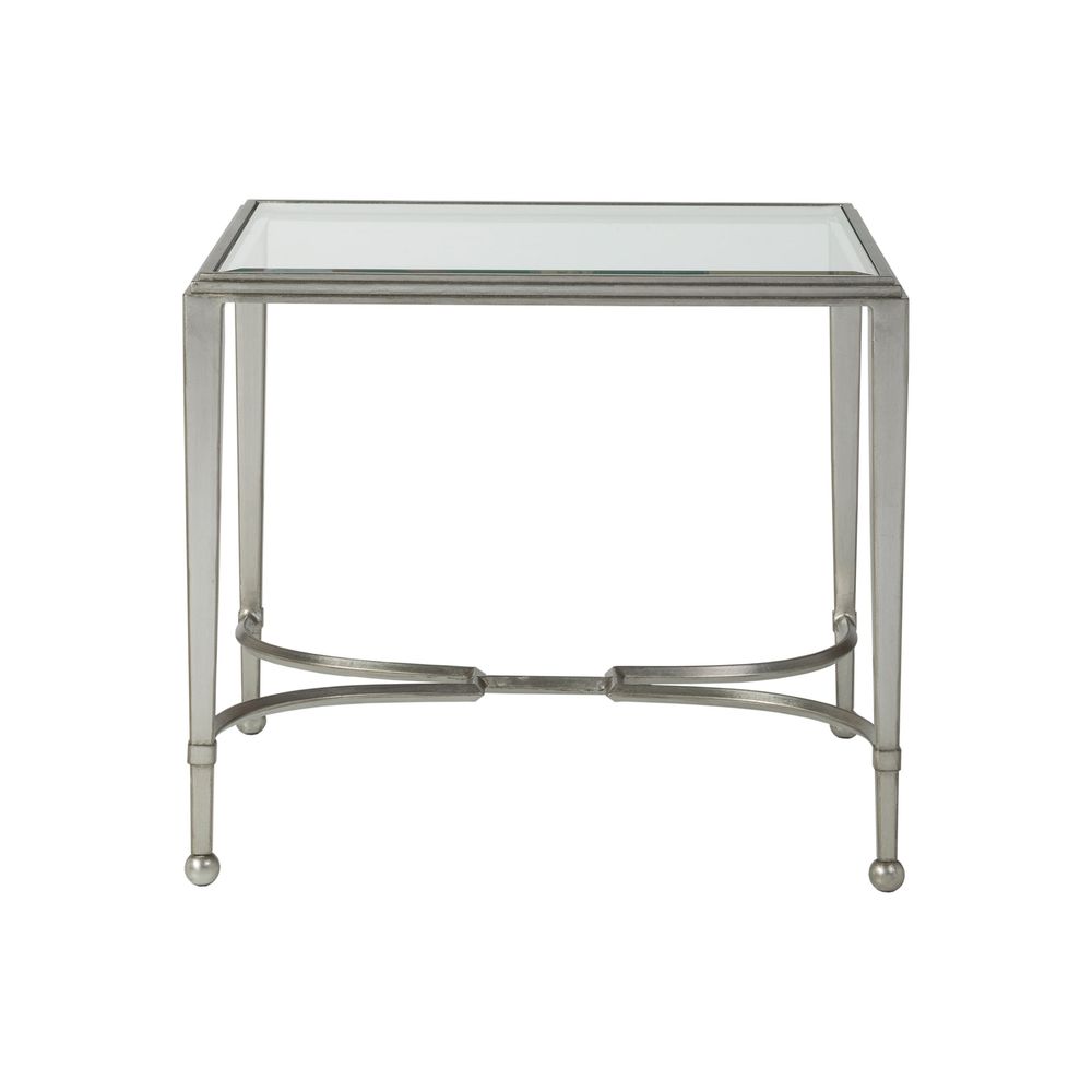 Side Tables Sangiovese Rectangular End Table - Silver Leaf