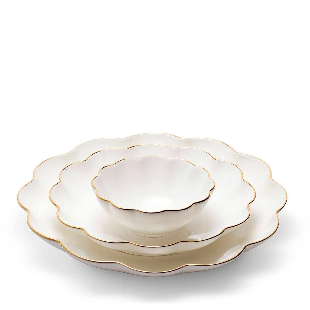 Scalloped Nesting Dish, Set Of 3