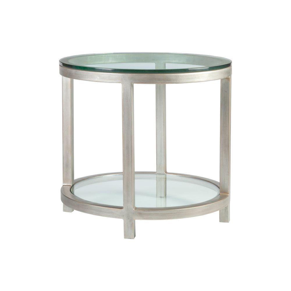 Side Tables Per Se Round End Table - Argento