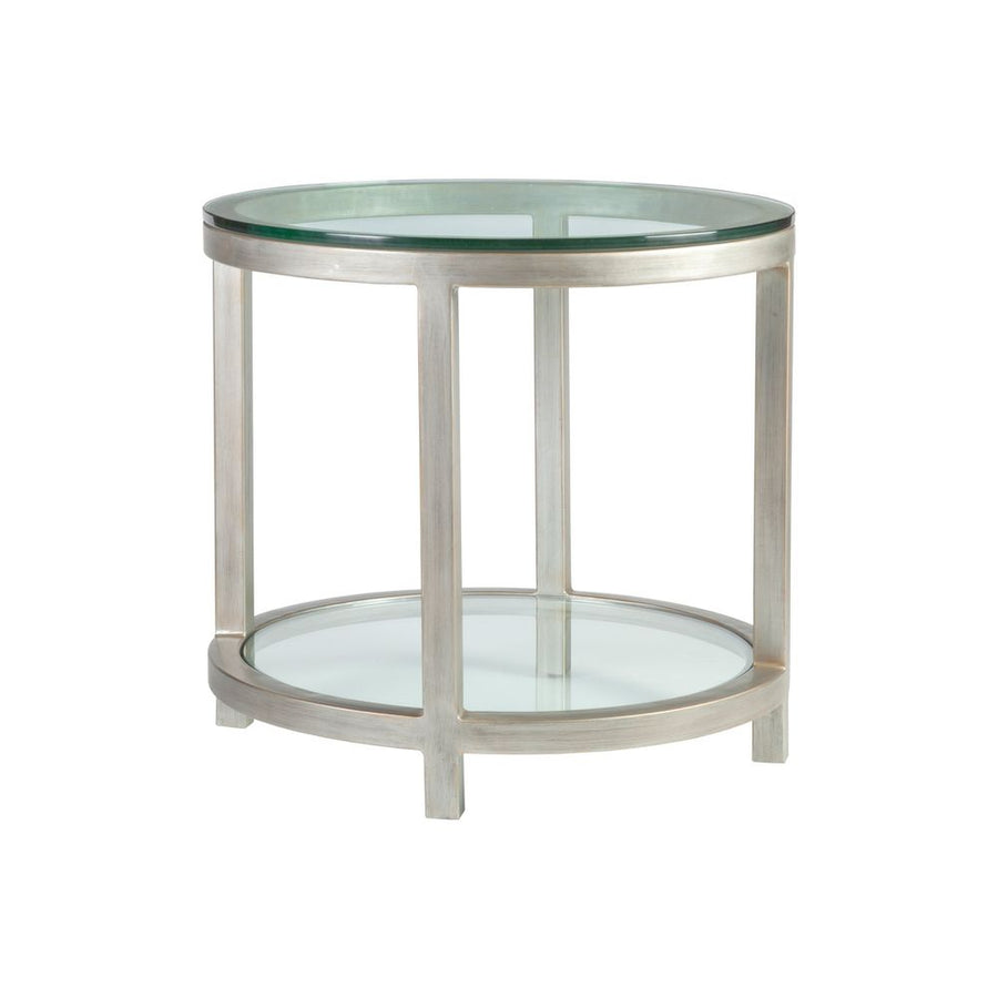 Side Tables Per Se Round End Table - Argento