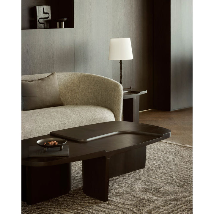 Brutalist Coffee Table - lifestyle