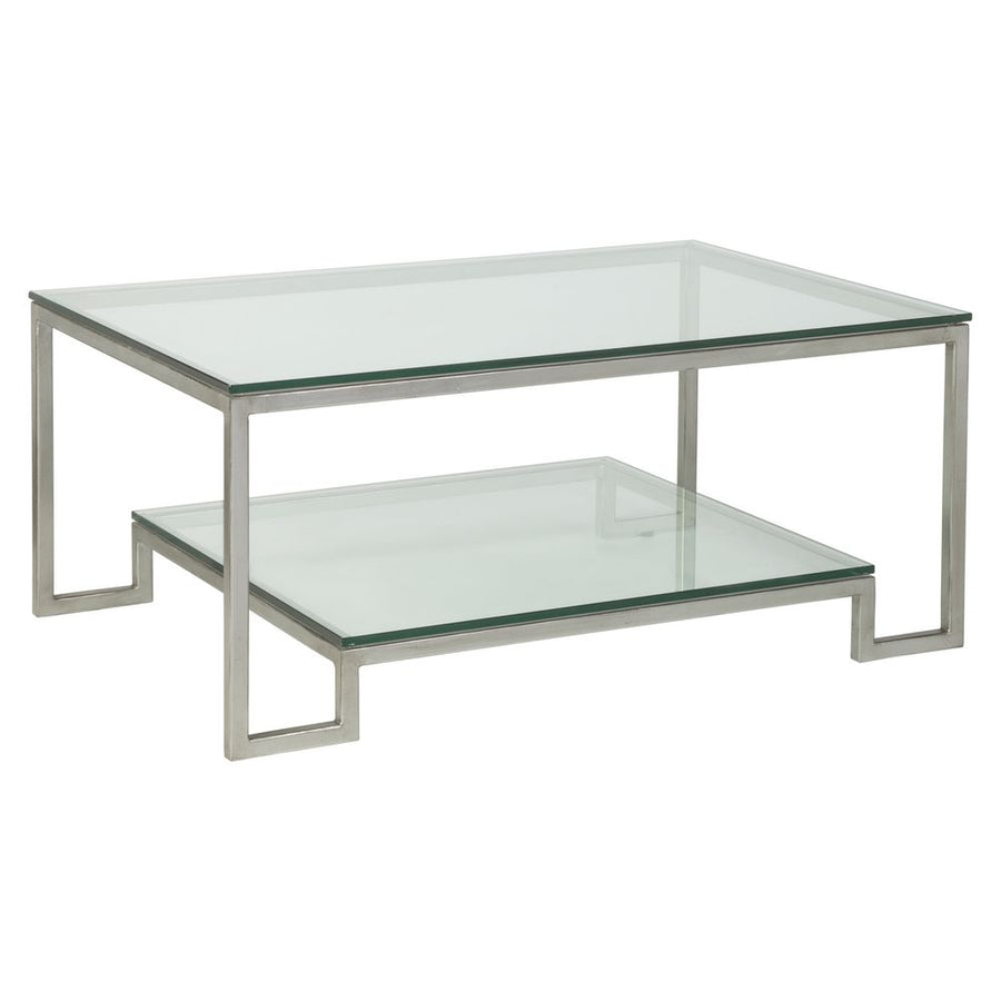 Coffee Tables Bonaire Rectangular Cocktail Table - Silver Leaf