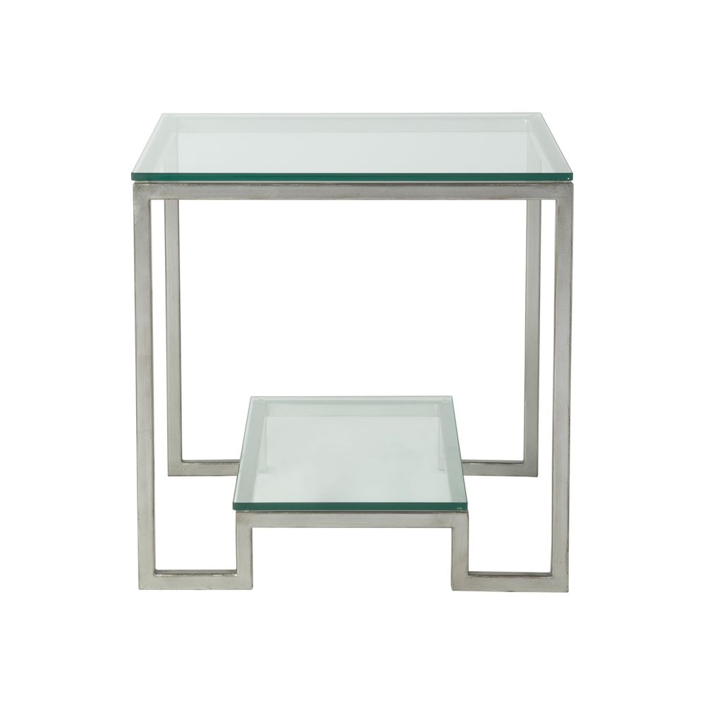 Side Tables Bonaire Square End Table - Silver Leaf