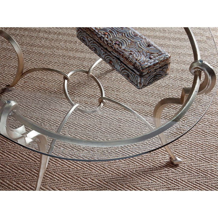 Coffee Tables Colette Oval Cocktail Table - Champagne
