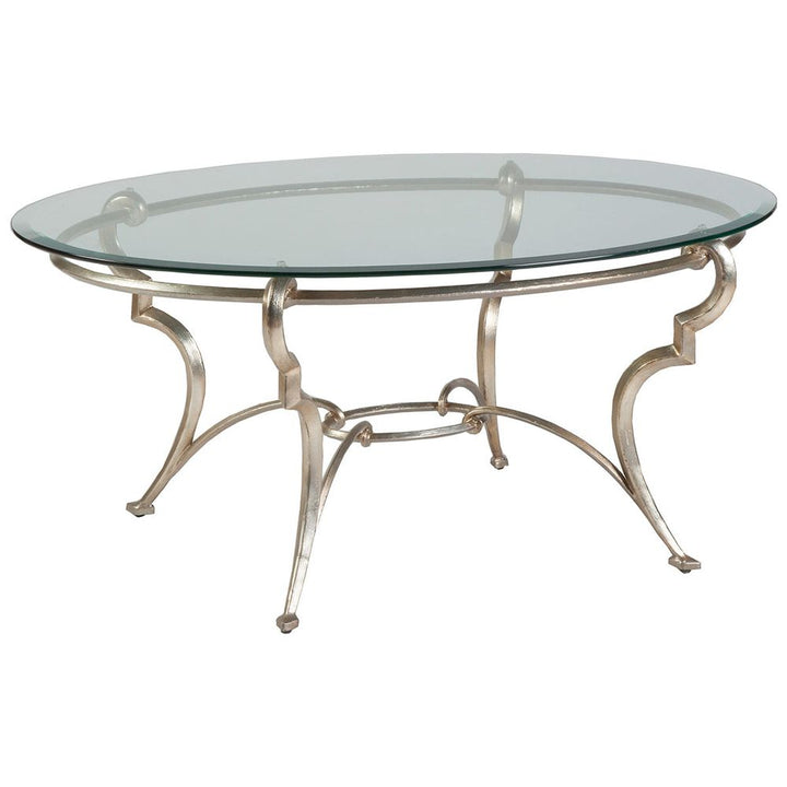 Coffee Tables Colette Oval Cocktail Table - Champagne
