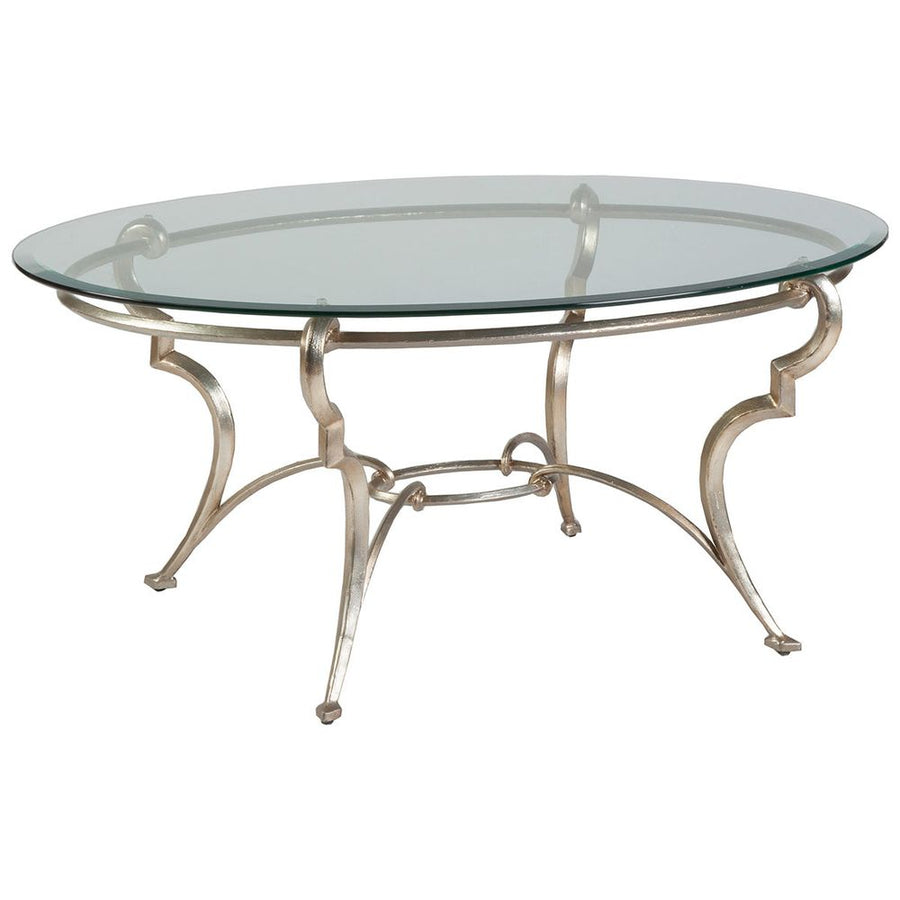 Coffee Tables Colette Oval Cocktail Table - Champagne