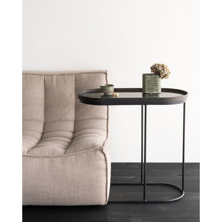 Side Tables Tray Side Table - Black