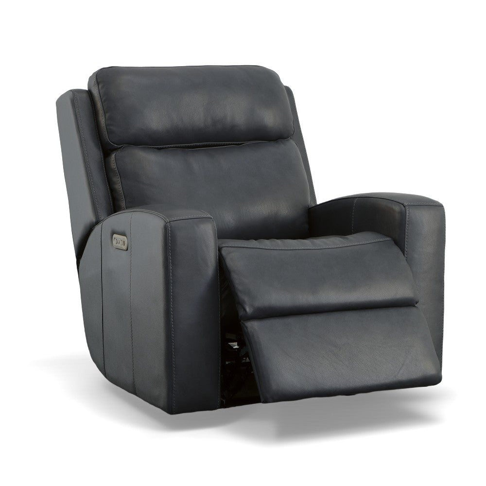 Cody Leather Power Gliding Recliner with Power Headrest-Flexsteel-Flexsteel-1820-54PH-29702-Lounge Chairs29702-3-France and Son