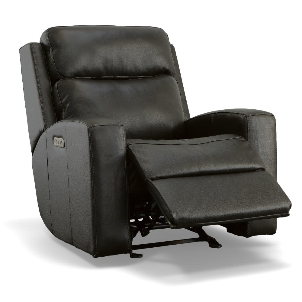 Cody Leather Power Gliding Recliner with Power Headrest-Flexsteel-Flexsteel-1820-54PH-29702-Lounge Chairs29702-4-France and Son