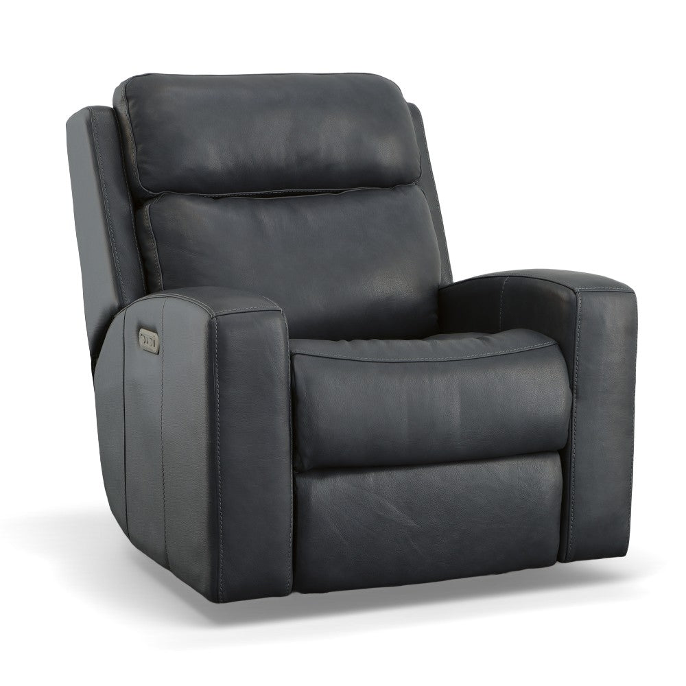 Cody Leather Power Gliding Recliner with Power Headrest-Flexsteel-Flexsteel-1820-54PH-29740-Lounge Chairs29740-2-France and Son