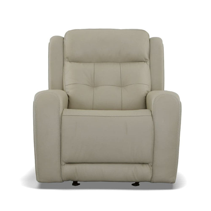 Grant Leather Power Gliding Recliner with Power Headrest-Flexsteel-Flexsteel-1480-54PH-00911-Lounge Chairs00911-6-France and Son