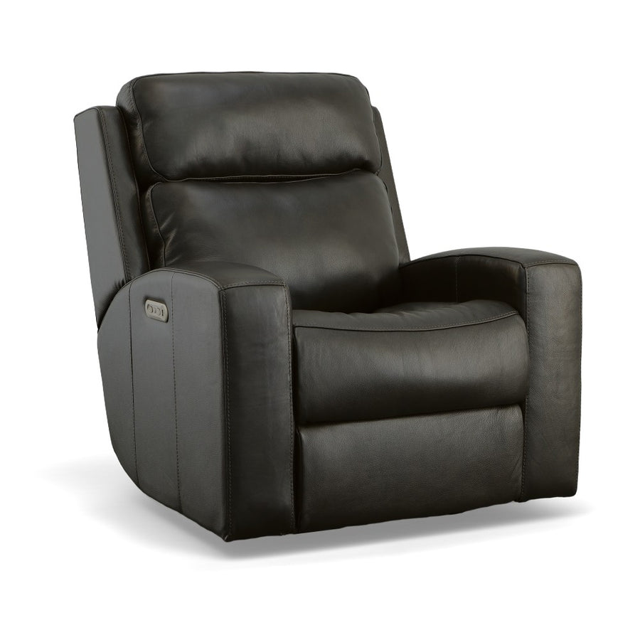 Cody Leather Power Gliding Recliner with Power Headrest-Flexsteel-Flexsteel-1820-54PH-29702-Lounge Chairs29702-1-France and Son