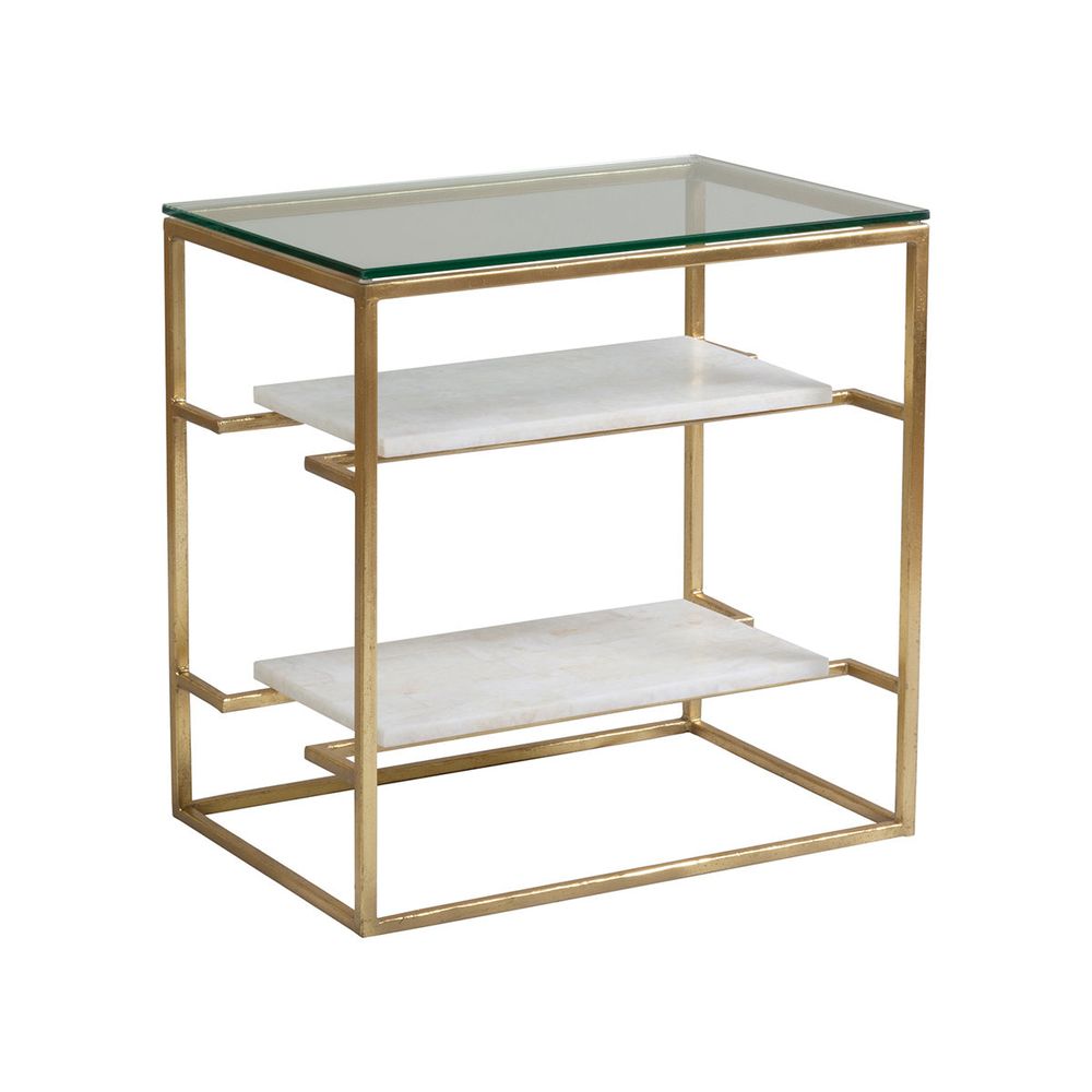 Side Tables Cumulus Tier Table - Gold