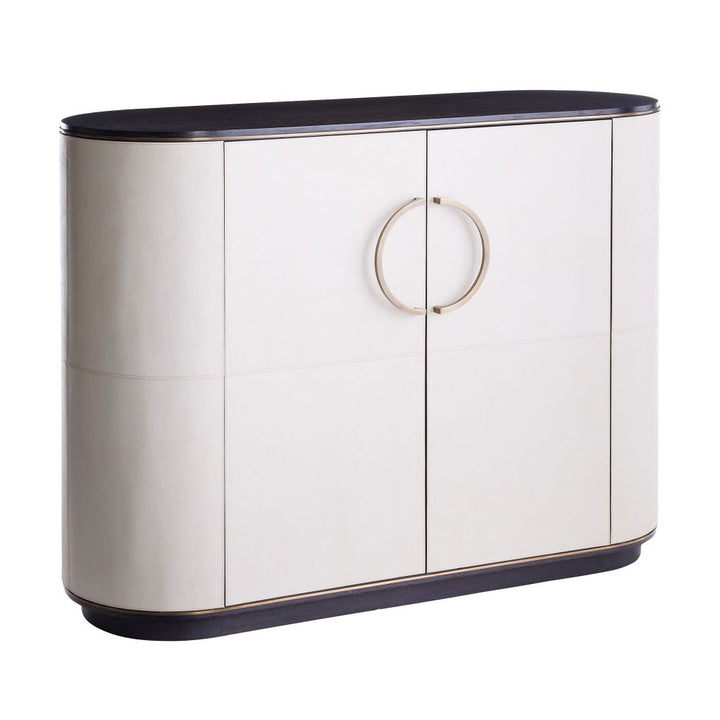 Cabinets & Curios Reedtte Cabinet - Black