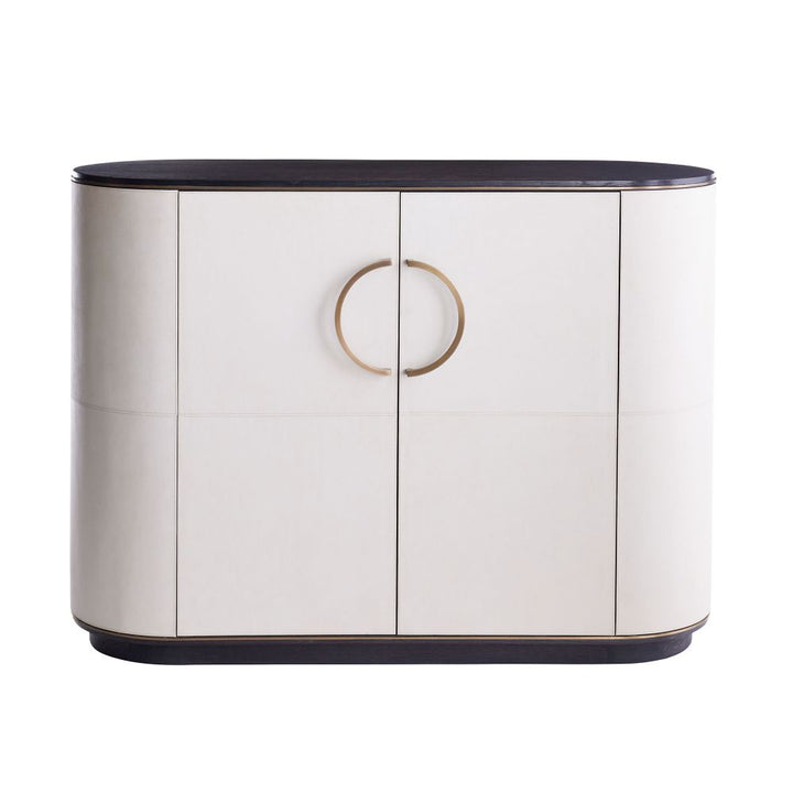 Cabinets & Curios Reedtte Cabinet - Black