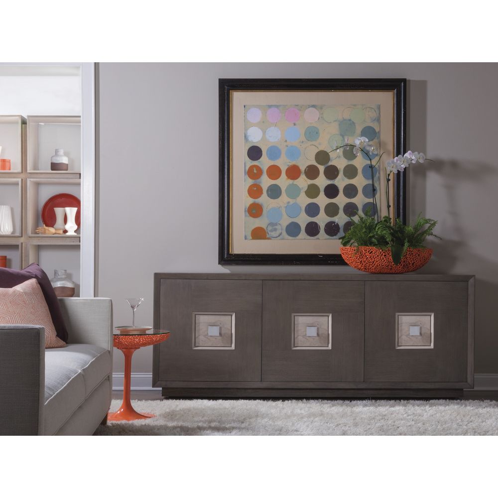 Mercury Eight-Cube Etagere - Gray Brown