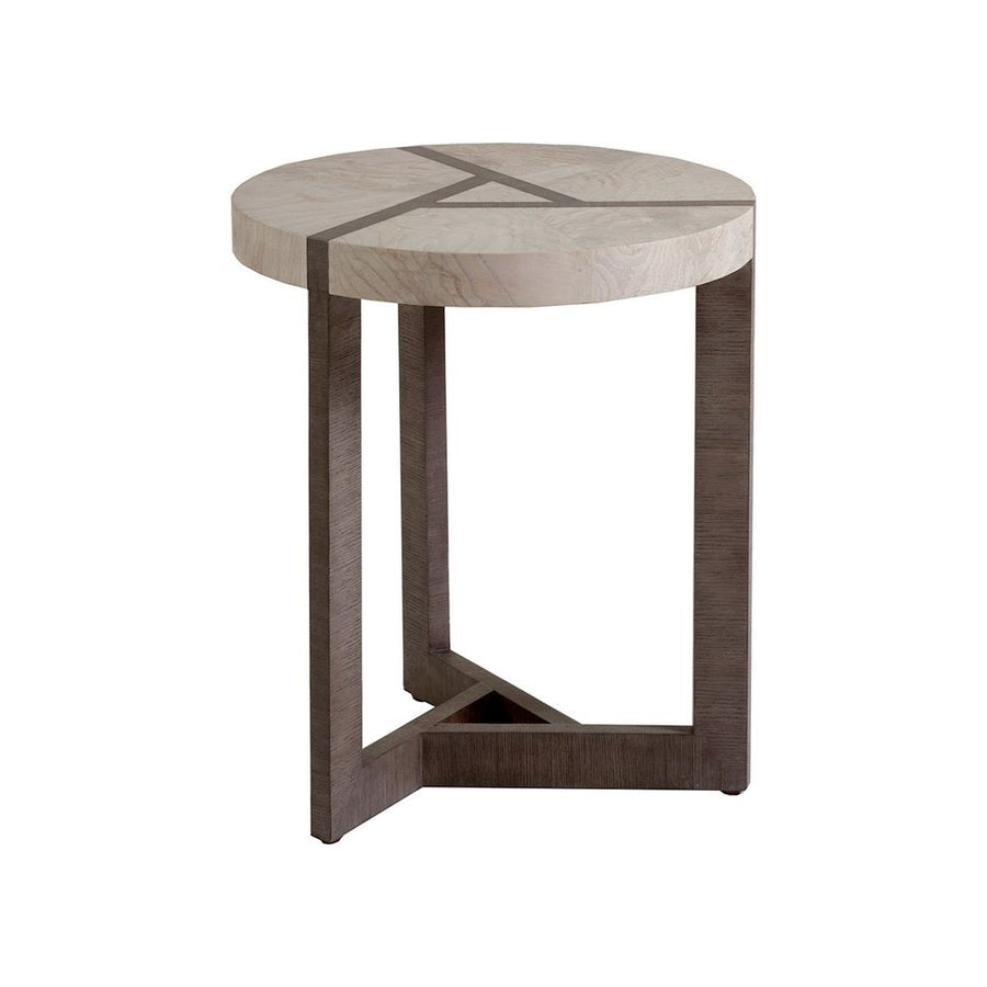 Side Tables Mercury Spot Table - Gray Brown