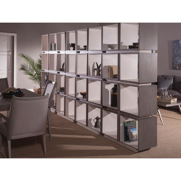 Bookcases & Etageres Mercury Eight-Cube Etagere - Gray Brown