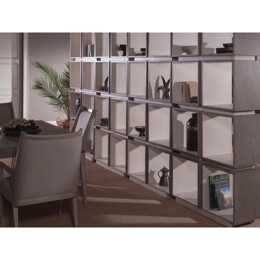 Mercury Eight-Cube Etagere - Gray Brown
