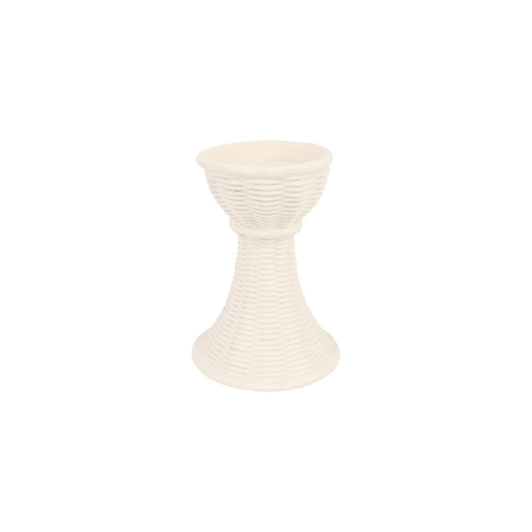 Casa Large Candlestick - Ivory