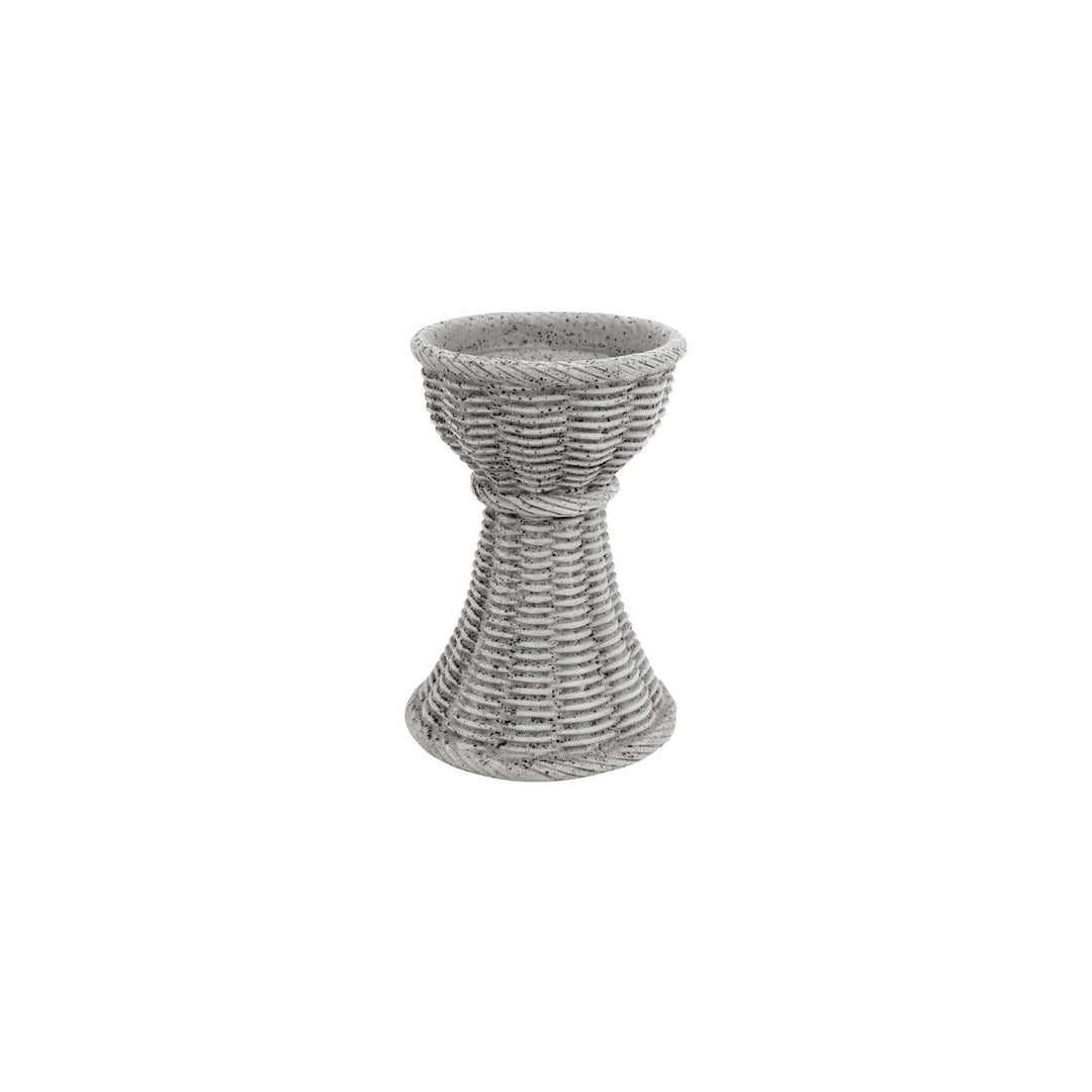 Casa Medium Candlestick - Gray