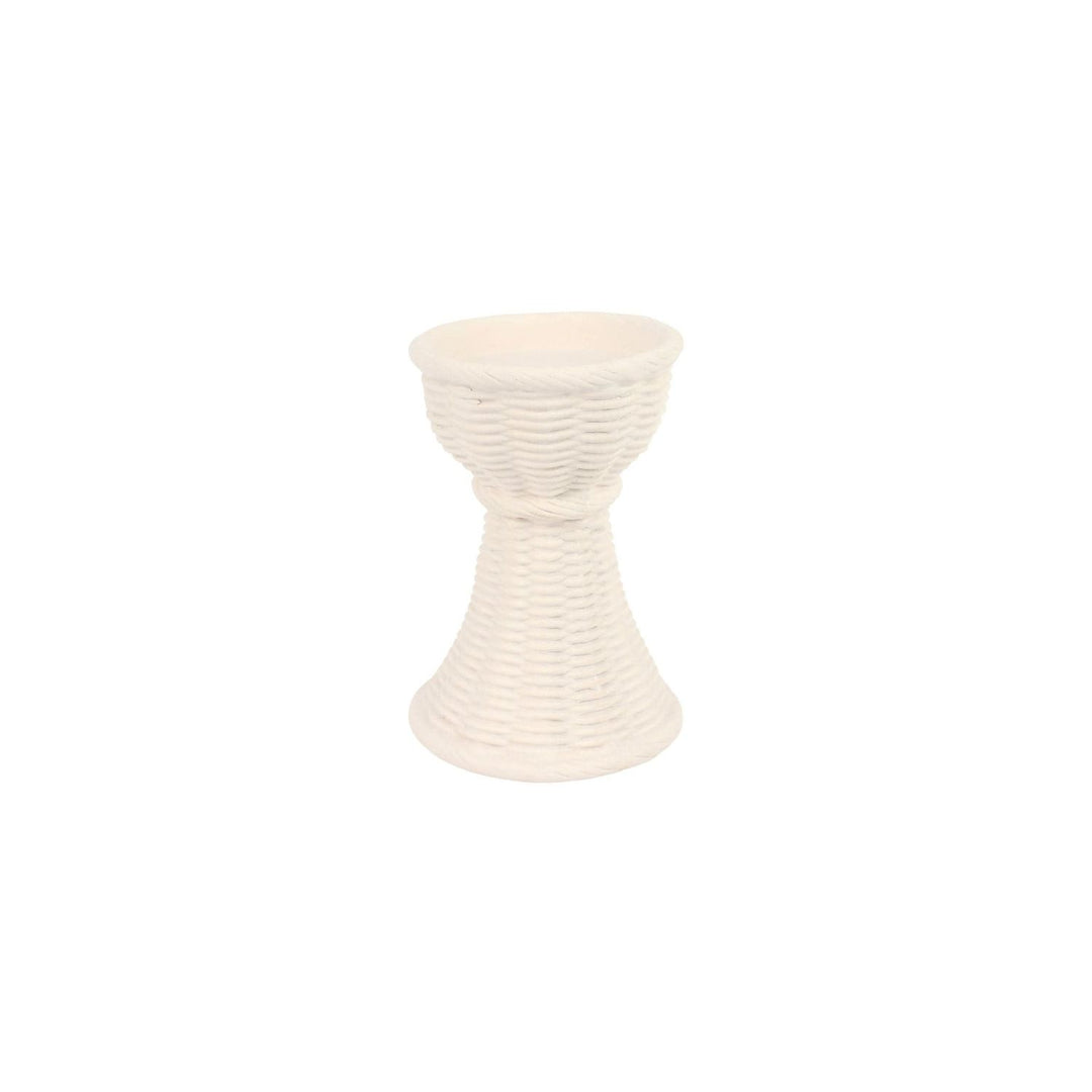 Casa Medium Candlestick - Ivory