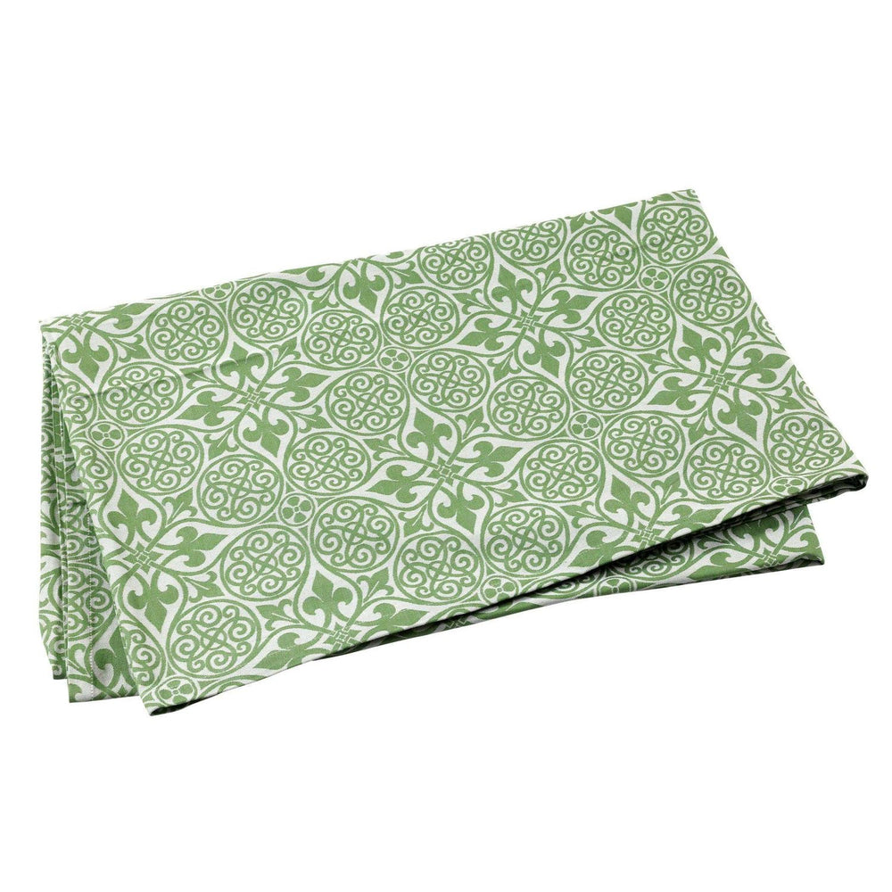 Damask Tablecloth - Green