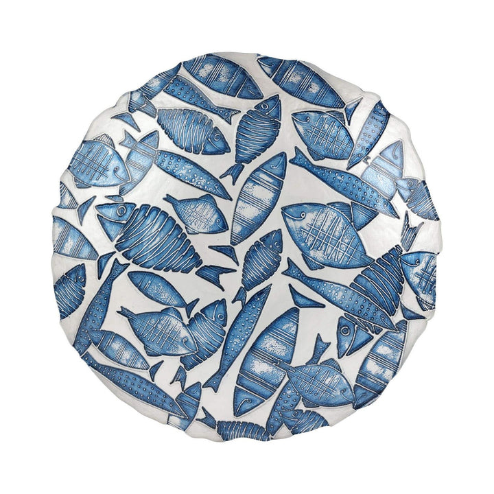 Isola Glass Shallow Bowl