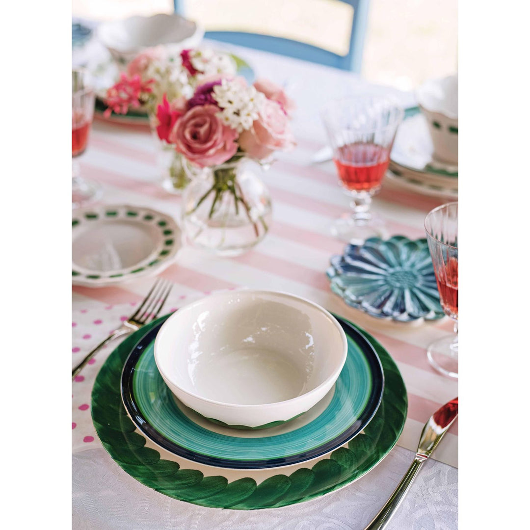 Lisbon Brushstroke Round Platter