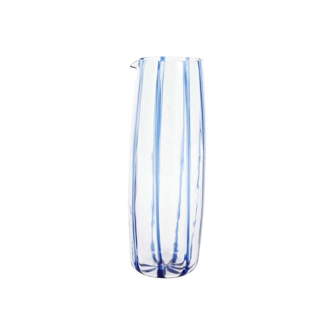 Nuovo Stripe Pitcher - Blue